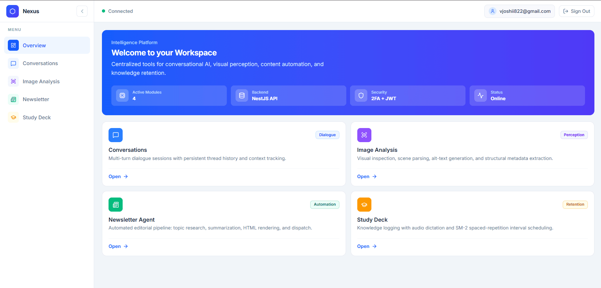 AI Productivity Suite – project preview screenshot